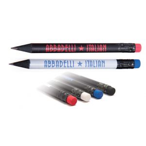 Bleistift mit farbiges Radiergummi