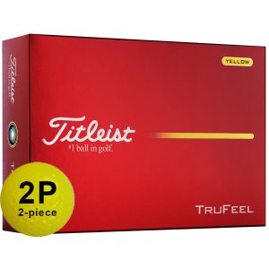 Titleist TruFeel Golfball - gelb