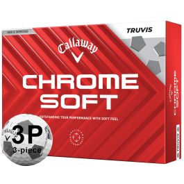 Callaway Chrome Soft Truvis Golfbälle bedruckt mit Logo